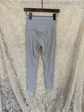 Lululemon Align High Rise Crop Leggings Light Blue – Buttery Soft